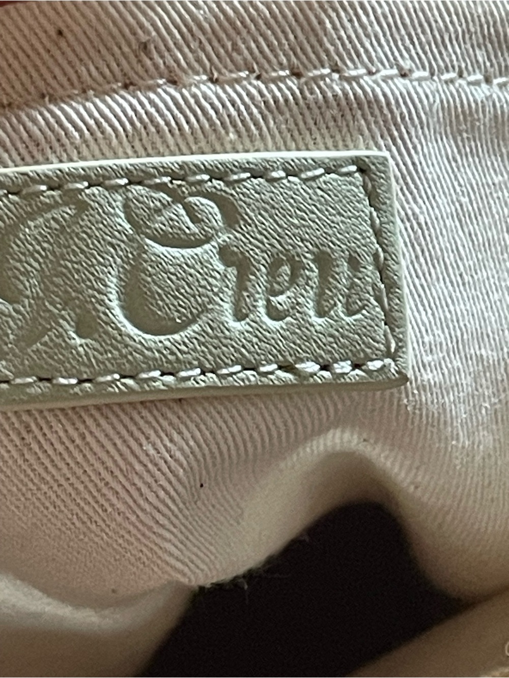 J. Crew women’s raffia and canvas shoulder bag